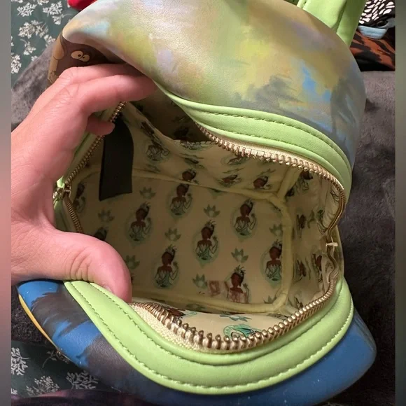 Disney Loungefly Princess and the Frog Backpack Women